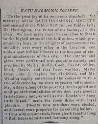 Bath Herald 8th Dec 1798